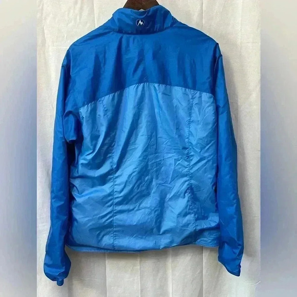 Women’s Marmot XL jacket windbreaker lightweight blue - Picture 4 of 6